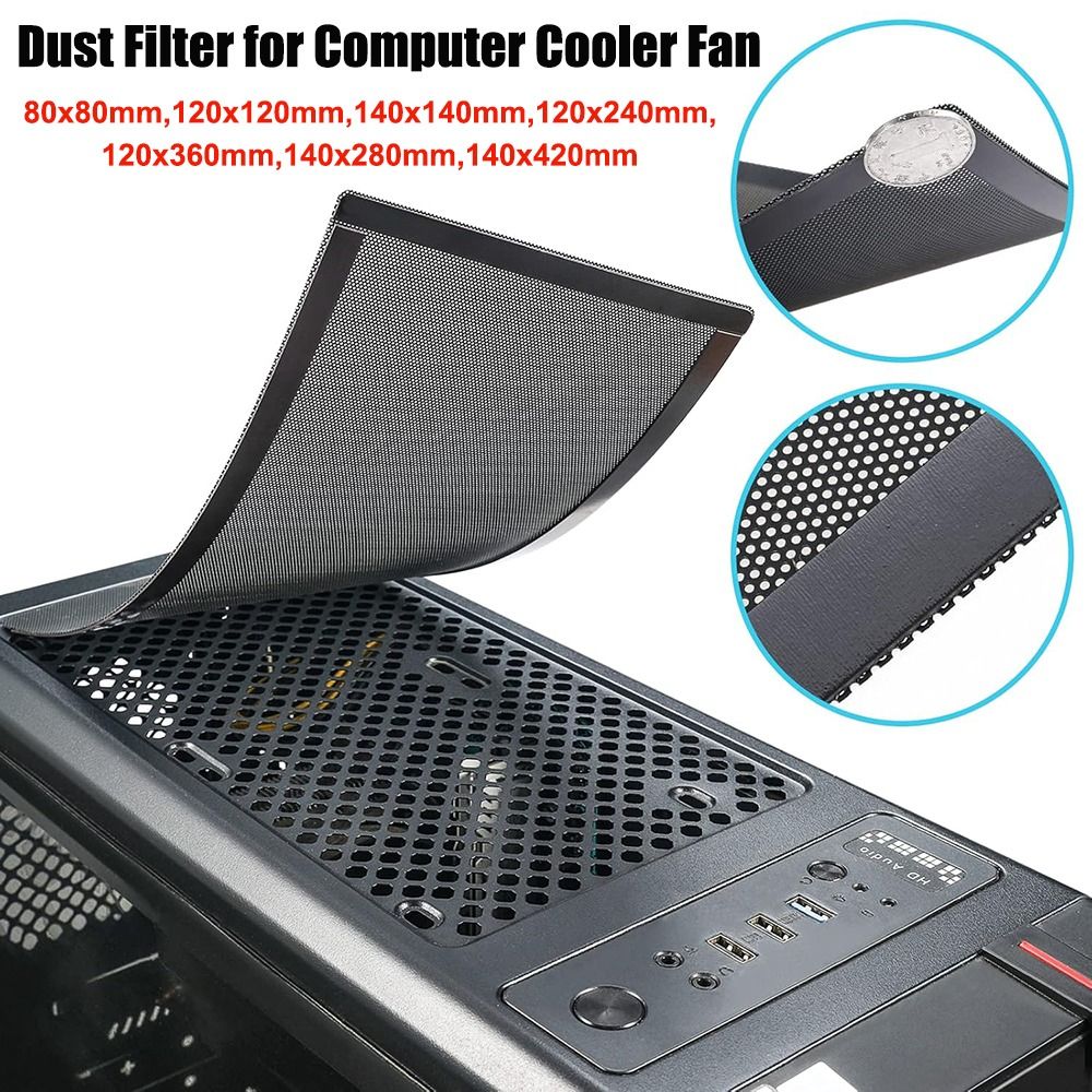 Dust Filter Pc - 새로운 PVC 먼지 필터 커버 마그네틱
