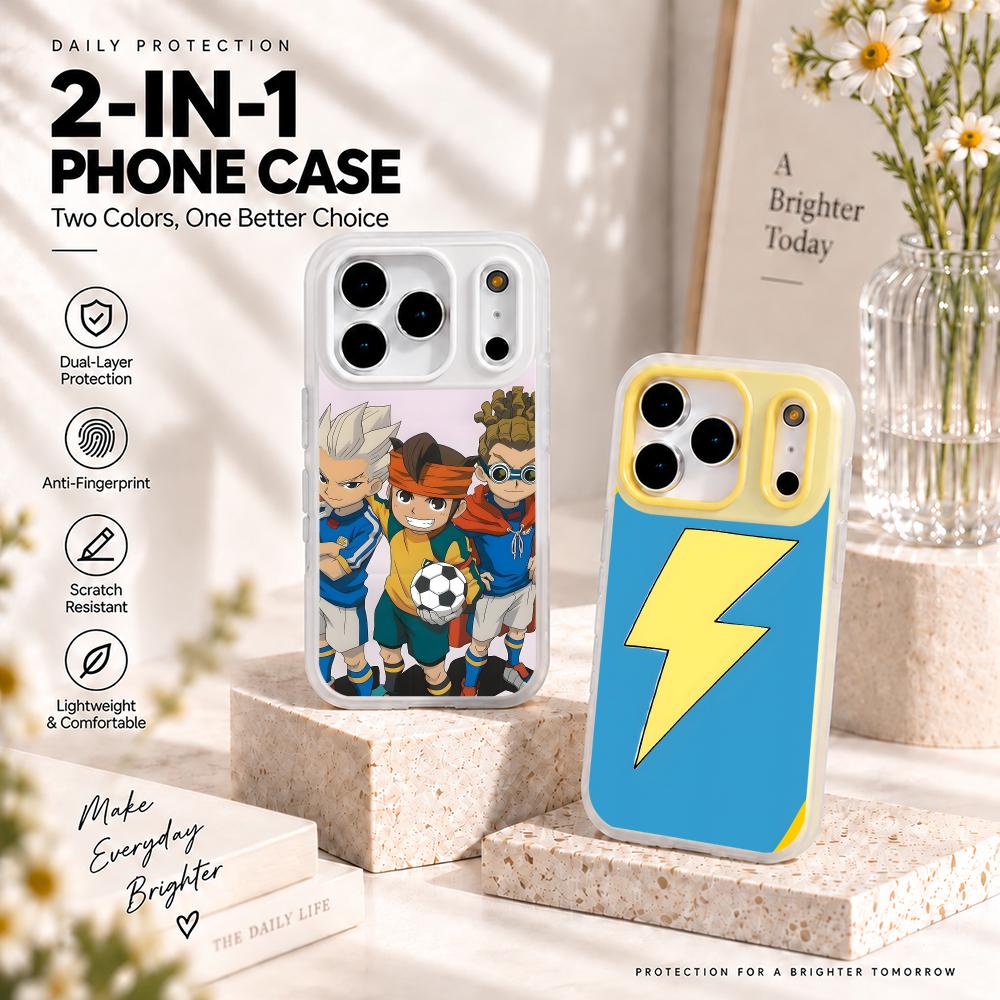 Matte Pc Case - 이나즈마 일레븐 아이폰 18, 17, 16,