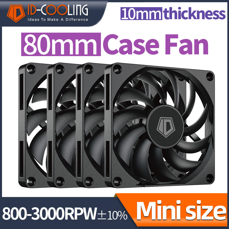 Case Fan Controller - ID-COOLING 80mm PWM 800-3000RPM 미니 ITX