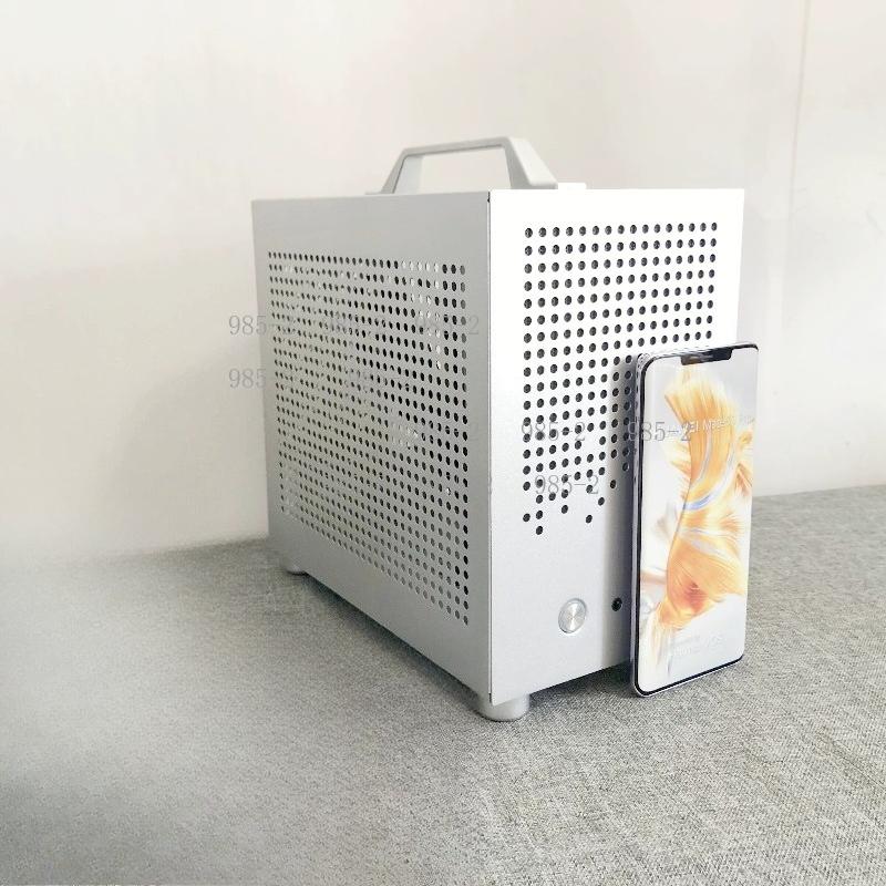미니 ITX 타워 케이스 (휴대용 손잡이 포함), 외장 - Pc Chassis 리뷰 및 가격