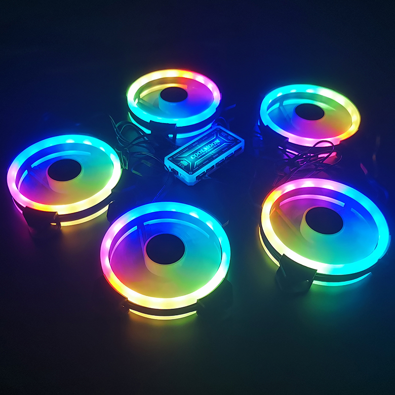 쿨문 케이스 팬, PC 쿨링 RGB 팬, IR 리모컨  - Case Fan Controller 리뷰 및 가격