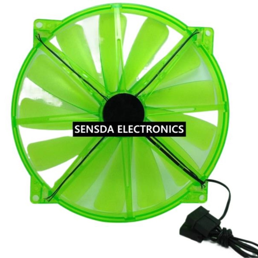 LED 20020 섀시 냉각 팬, 20cm 200mm  - Pc Chassis 리뷰 및 가격