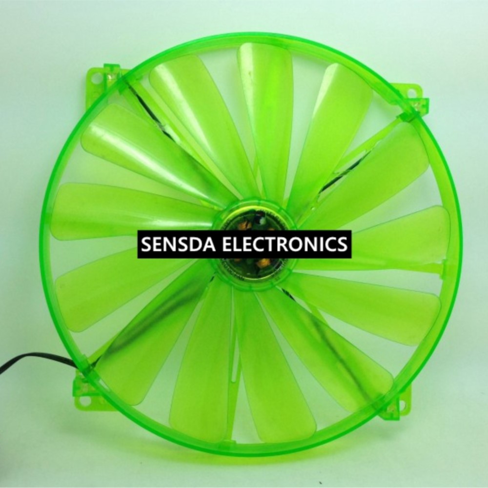 LED 20020 섀시 냉각 팬, 20cm 200mm  - Pc Chassis 리뷰 및 가격