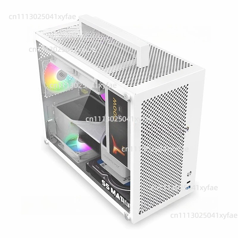 S5MAX 화이트 PC 케이스, MATX / 미니 IT - Pc Chassis 리뷰 및 가격